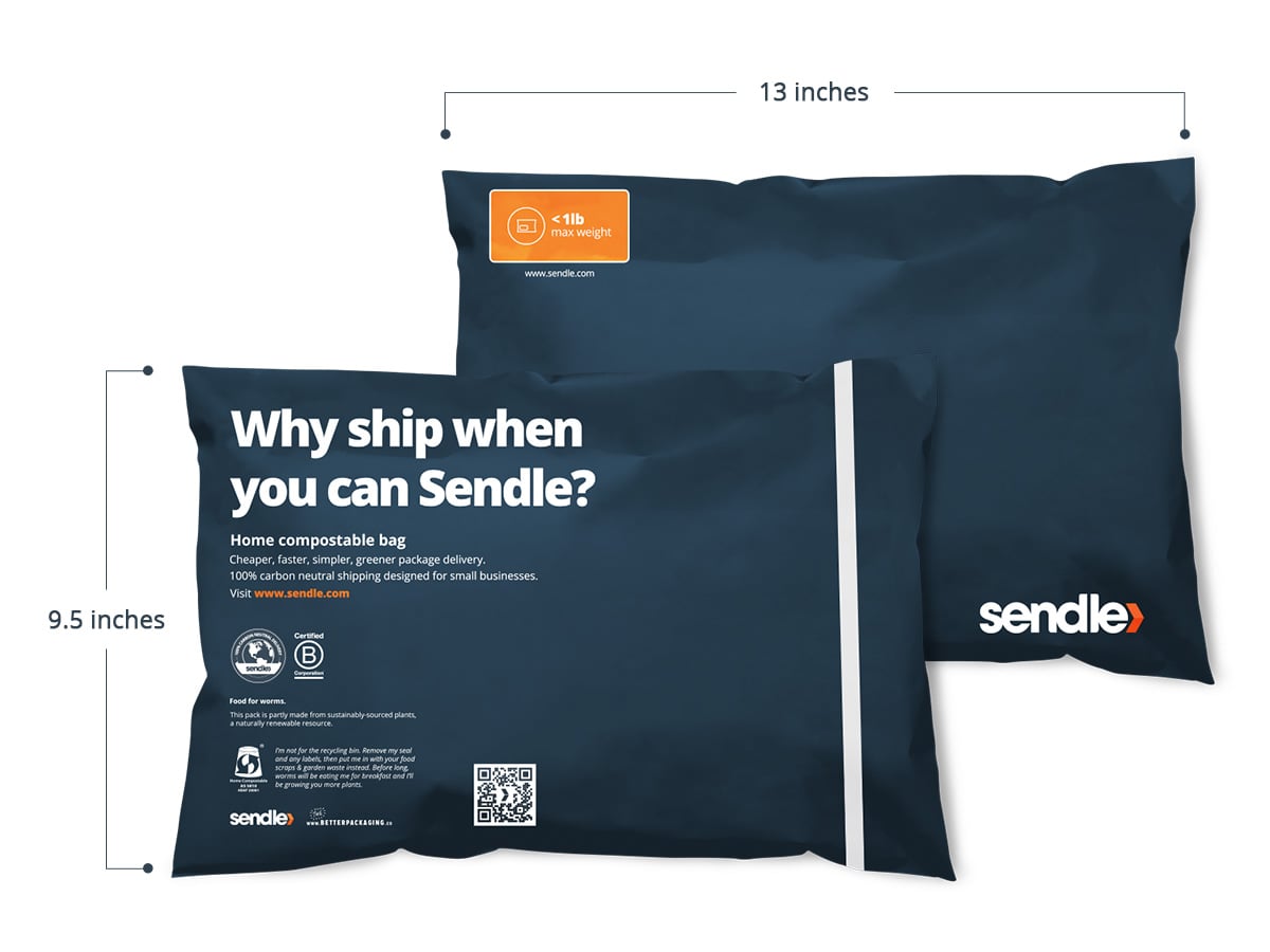 Sendle mailer size dimensions