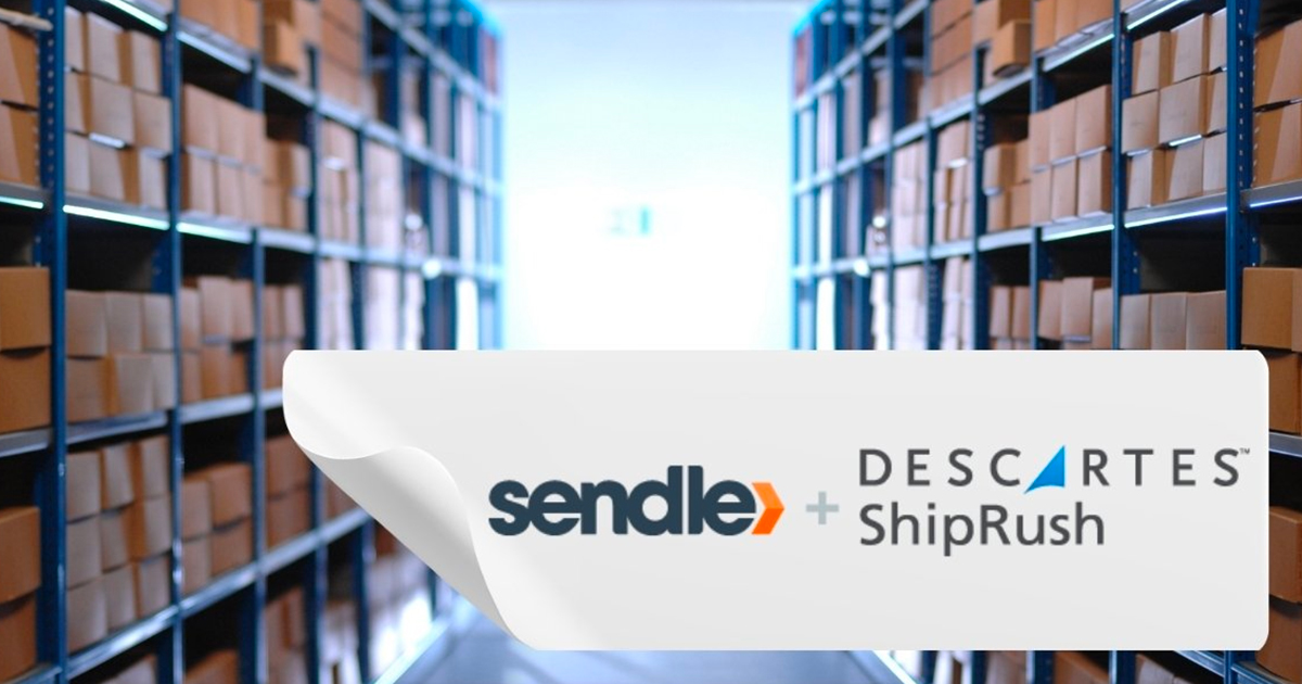 sendle and shiprush logos package warehouse